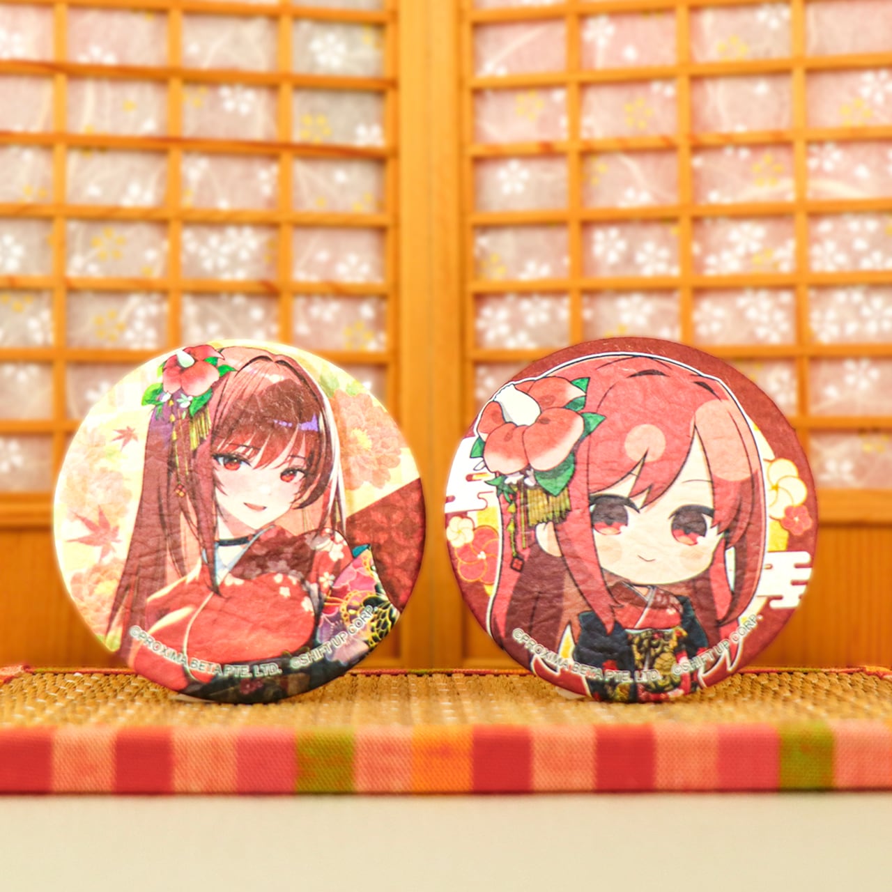 NIKKE トレーディング缶バッジ A BOX（NIKKE in 京都 はんなりスタンプ