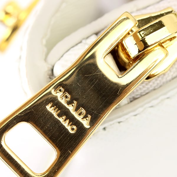 Unused PRADA プラダ ハンドバッグ ガレリア サフィアーノレザー