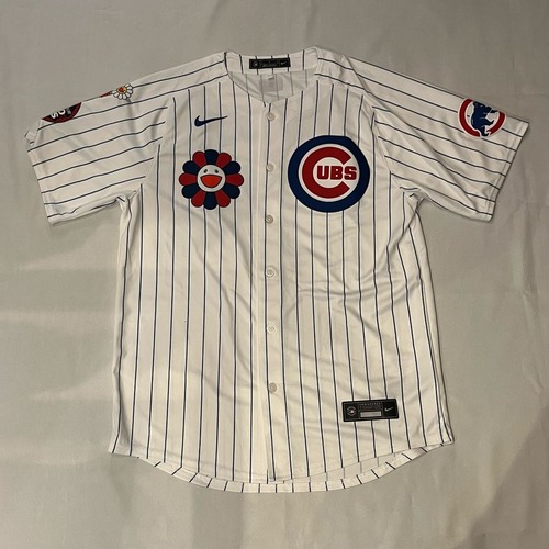 NIKE MLB ナイキ　エムエルビー 25SS 村上隆 Tokyo Series 2025 Dodgers Cubs SWANSON ユニフォーム AE-1001931 ホワイト size:L【代官山A06】