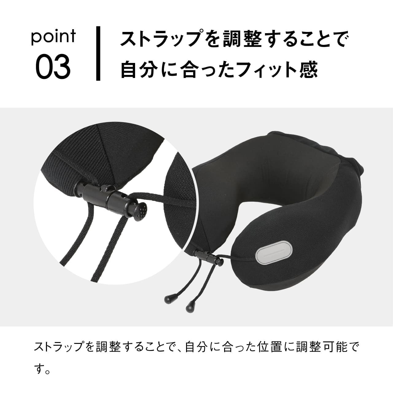 TRAVEL EARTH トラベルアース 3WAYネックピロー トラベルピロー 首枕