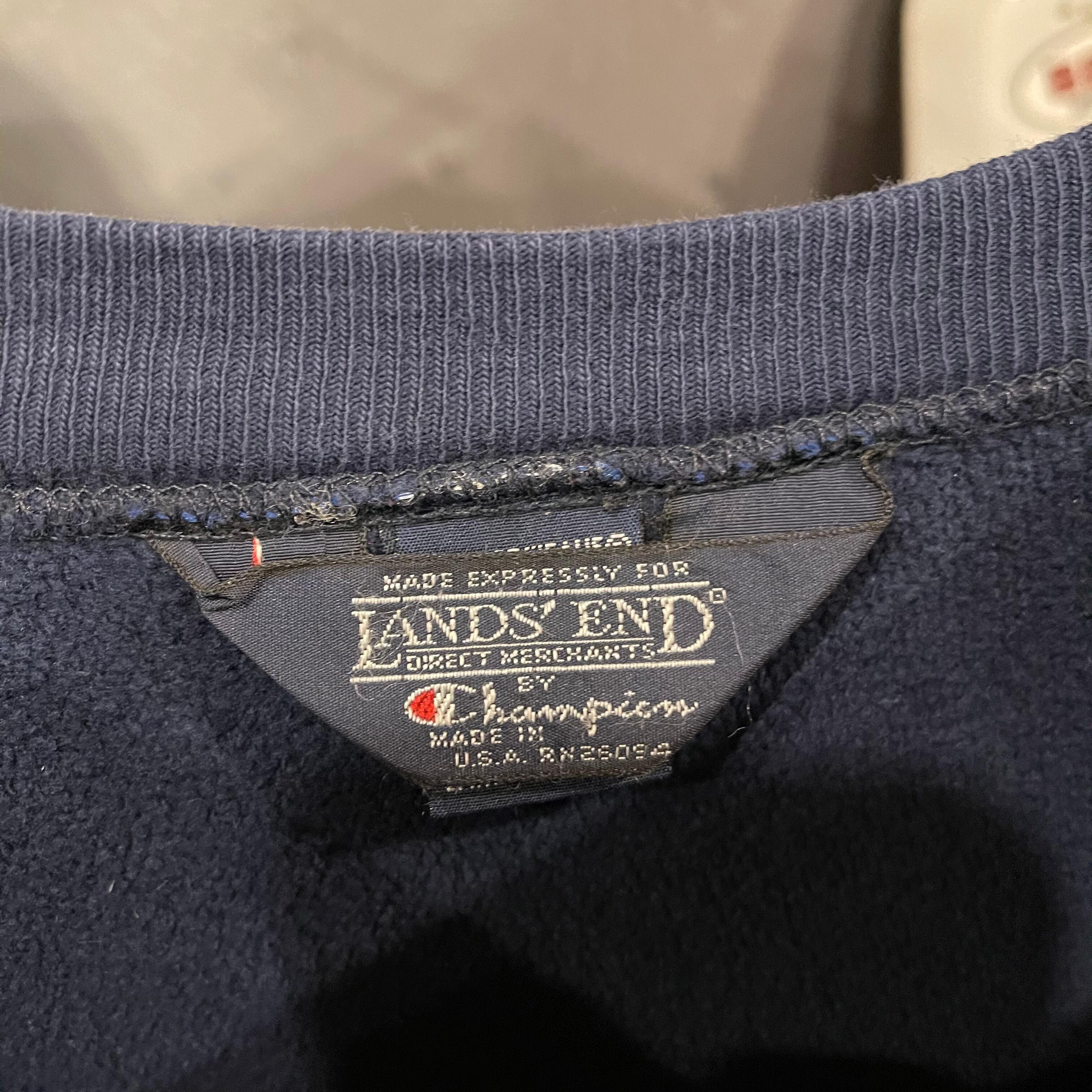 CHAMPION lands end 別注品 リバースウィーブ フーディ