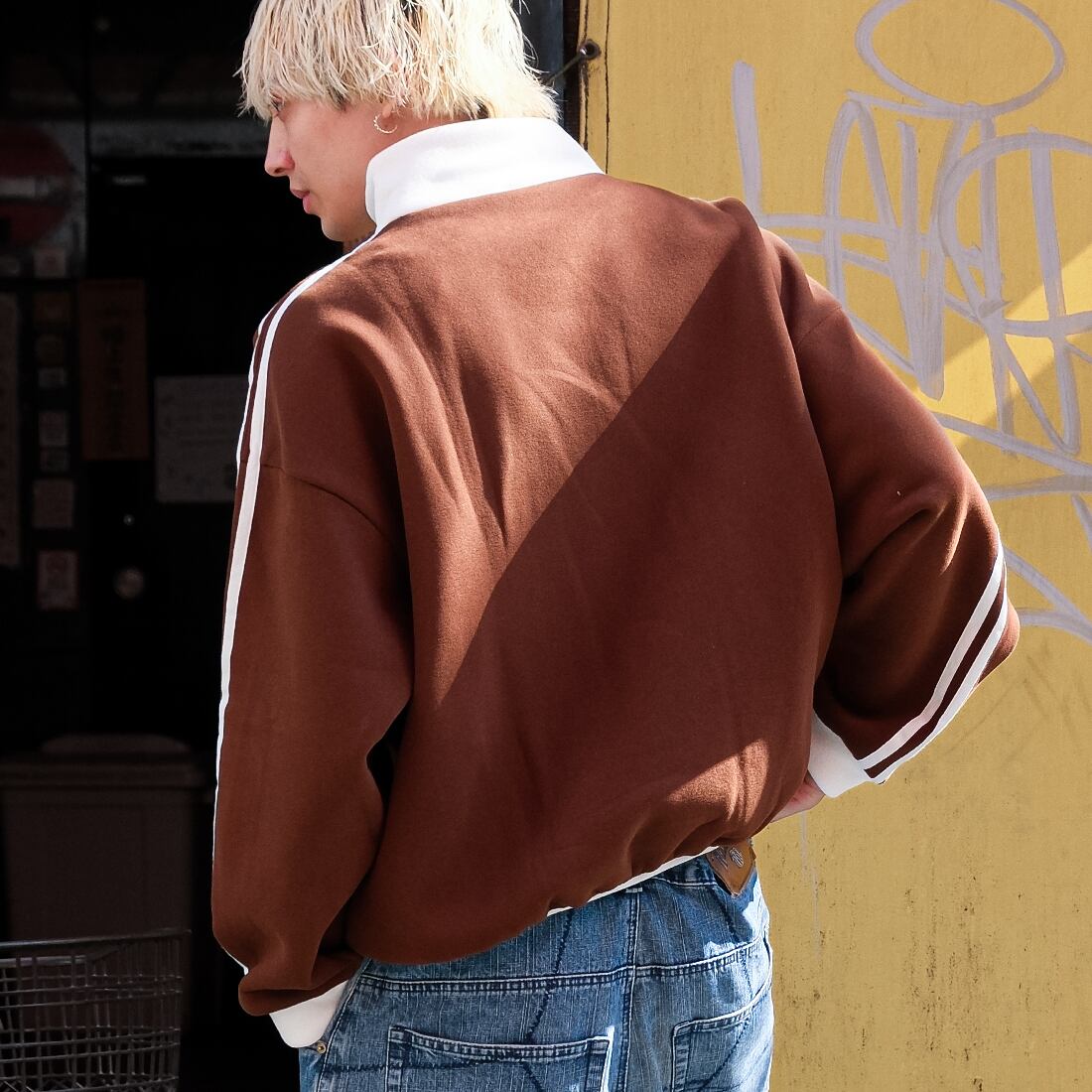 裏起毛ハーフジッププルオーバー | ROUX DI PERFE INTERNAZIONALE ルゥ