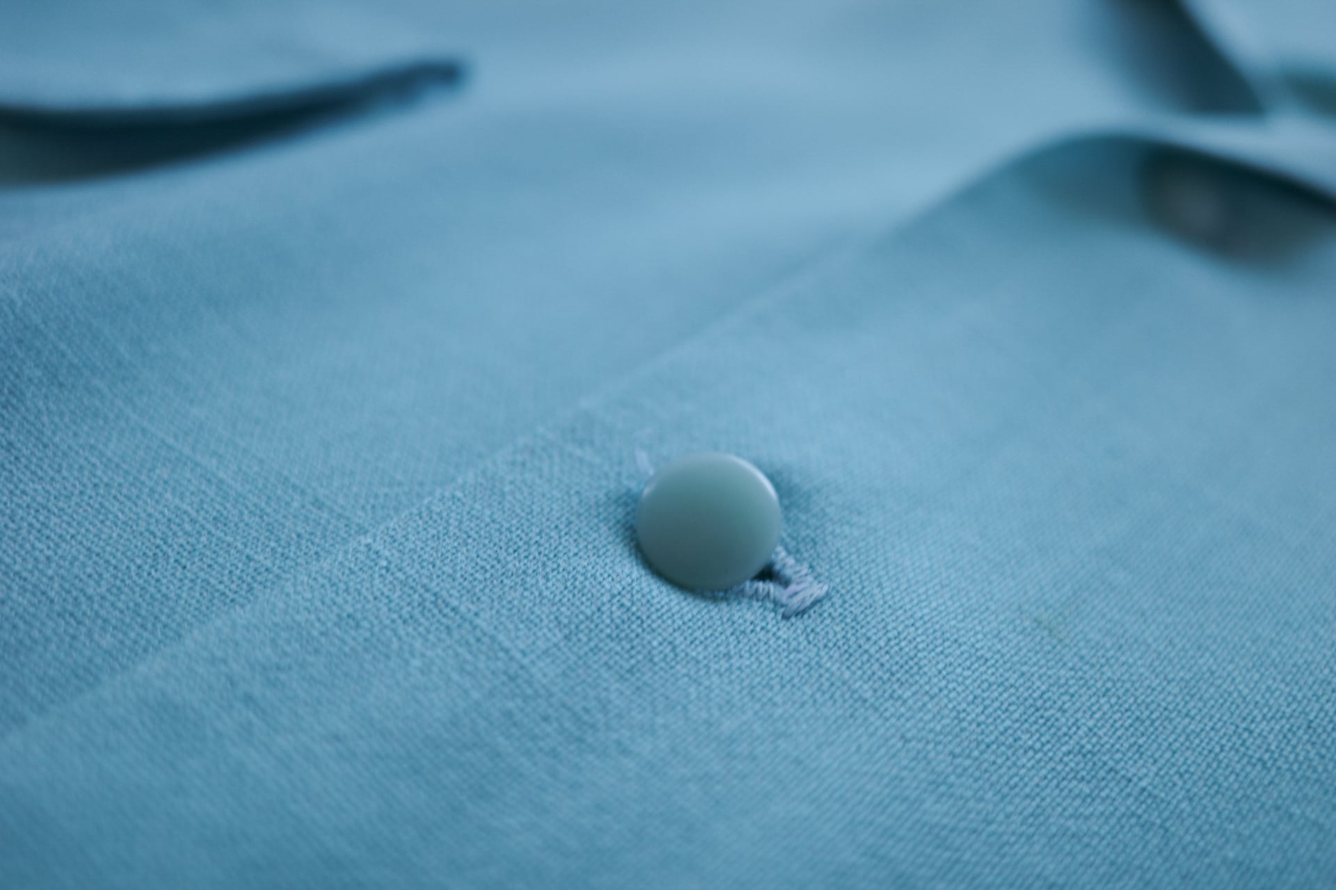 極美品】40s special Vintage rayon open collar shirt hand stitch