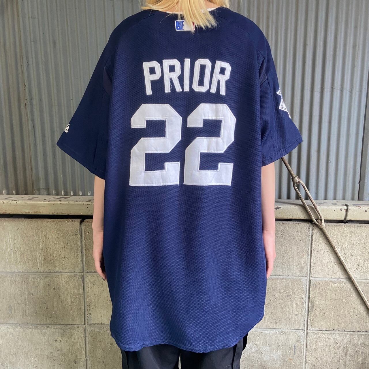 MLB シカゴ・カブス CHICAGO CUBS ベースボールシャツ メンズXL相当 