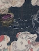 【受注商品】Rumi Rockキモノ「江戸天文学」ベージュ　[A1777]