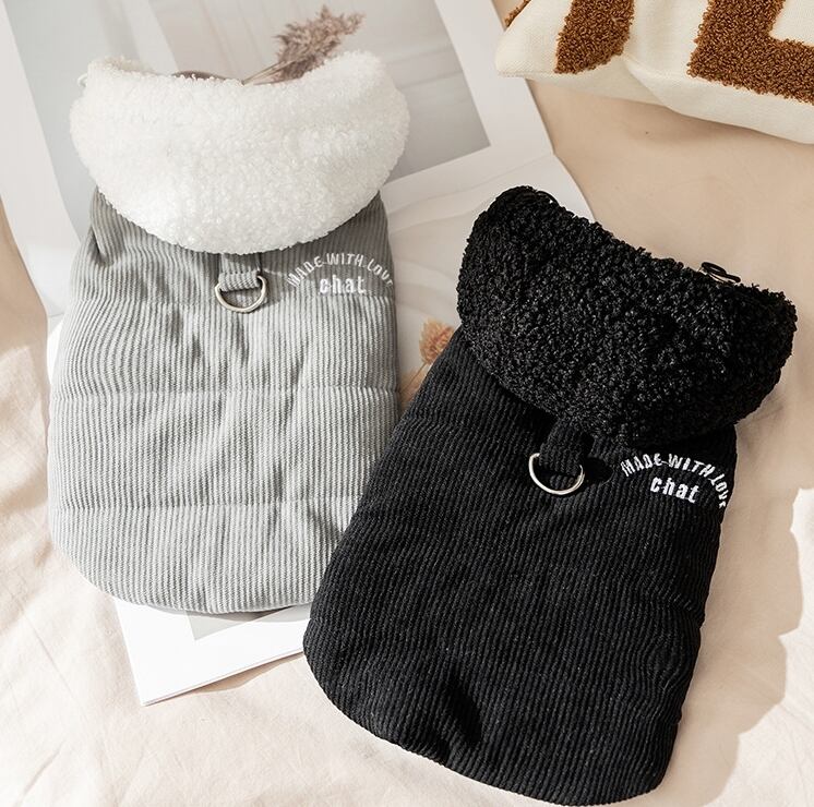 《即納》№1103042 ふわふわジッパーベスト