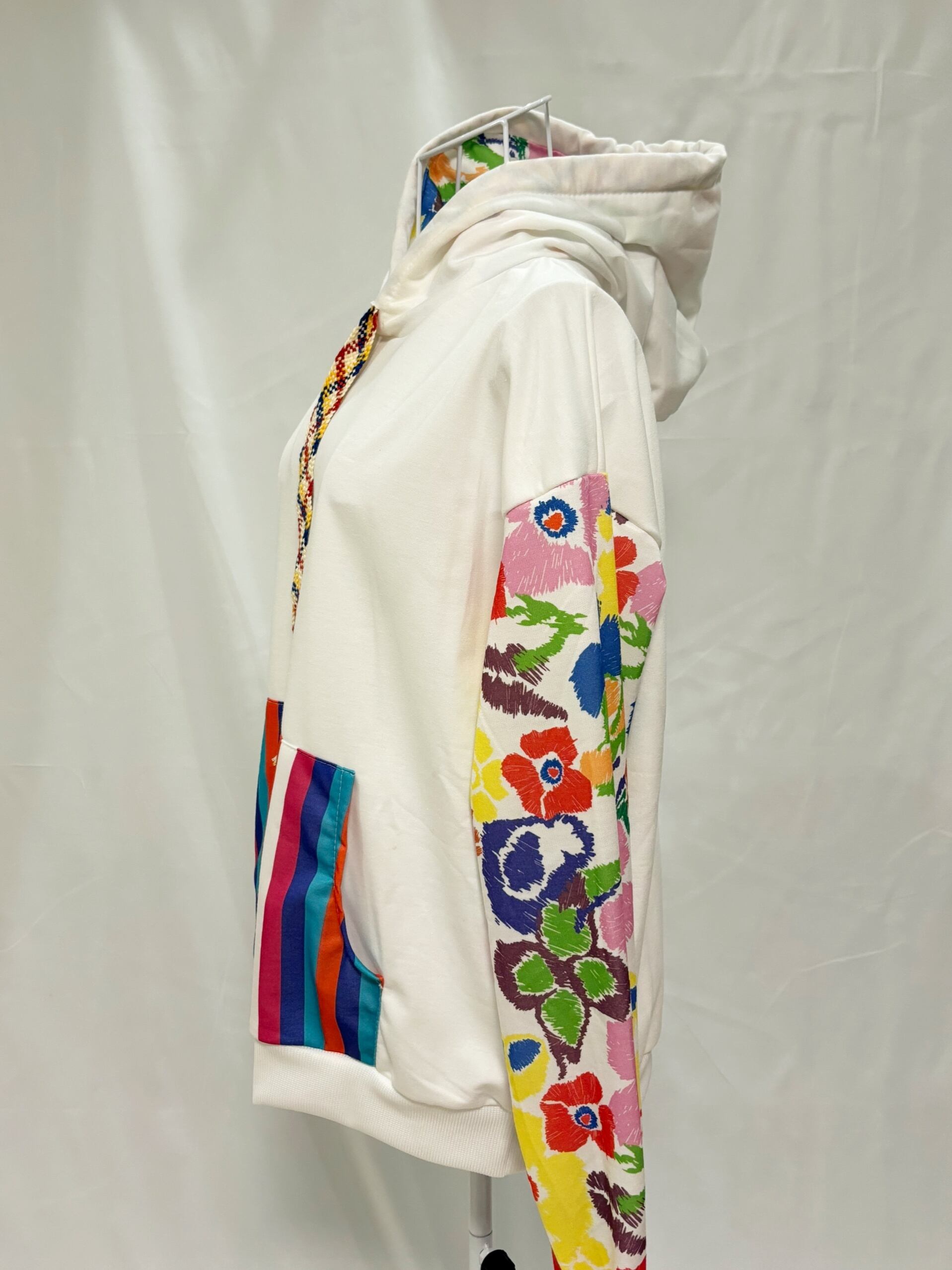 carlijnq 花柄　トレーナー　スウェット　98 104 eco-styles-honey_fwr065