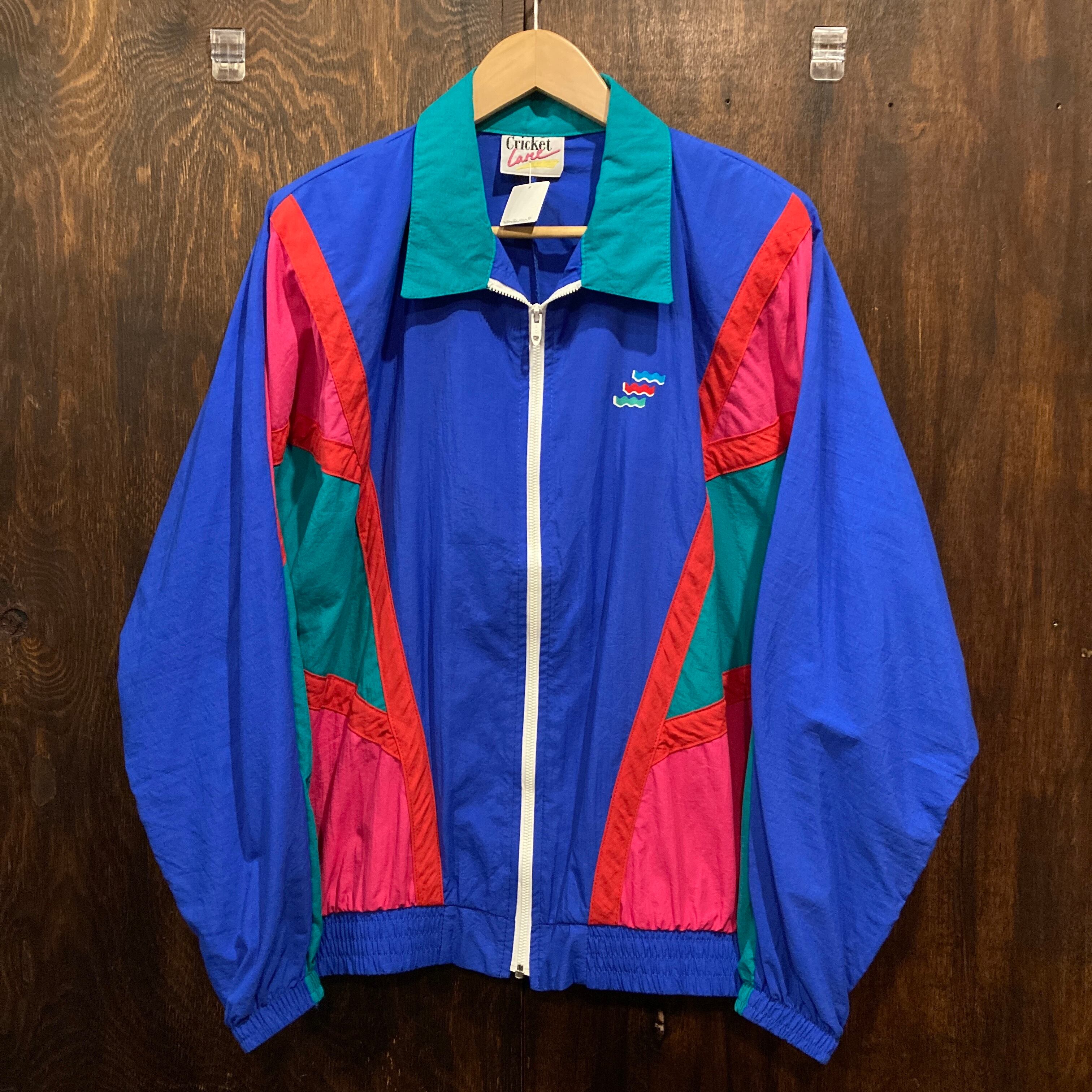 Dunbrooke ダンブルック 80年代 マルチカラー ナイロンジャケット