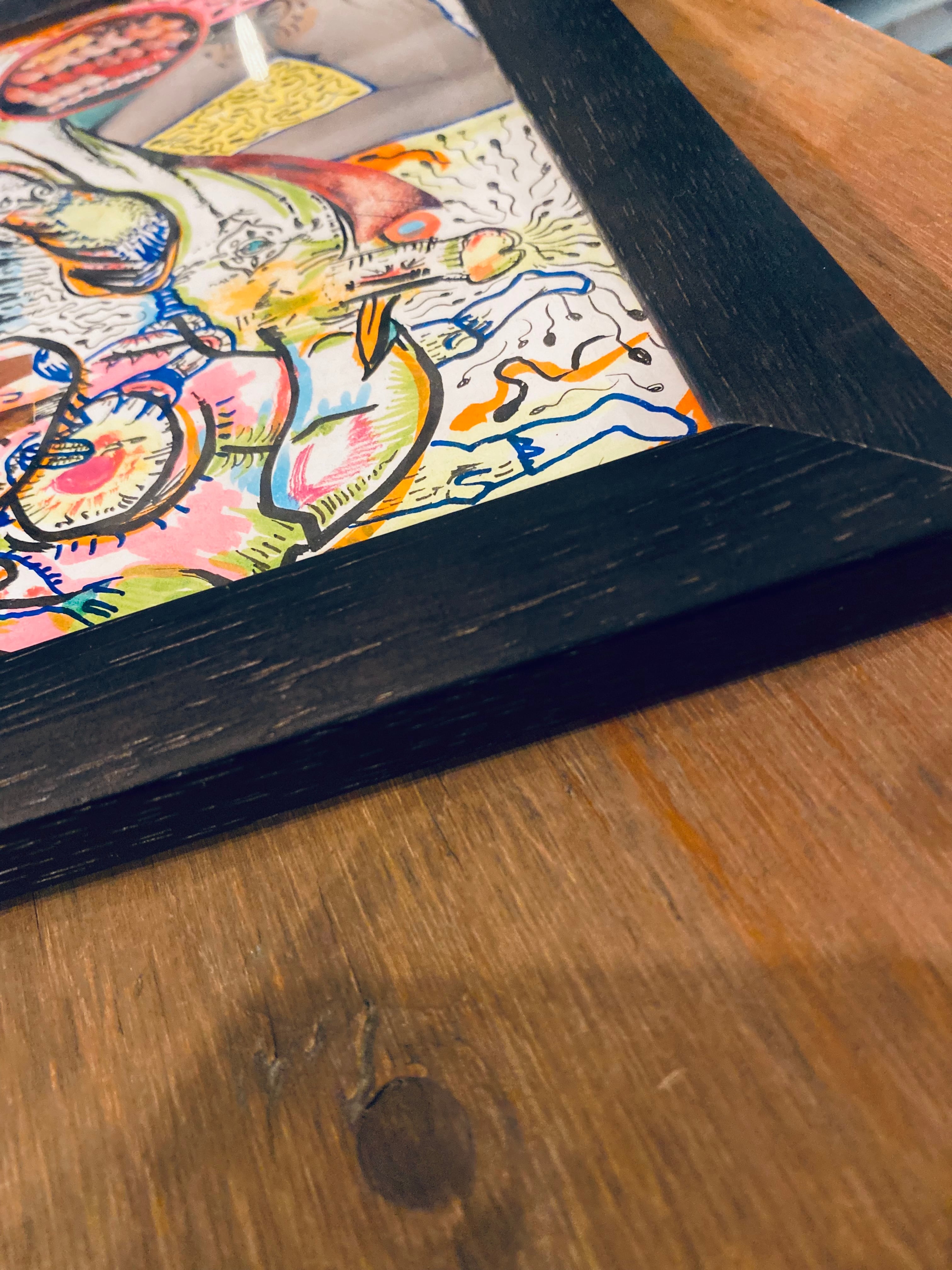 額入り・Specialドローイングコラージュバージョン「心の持ち方で毎日