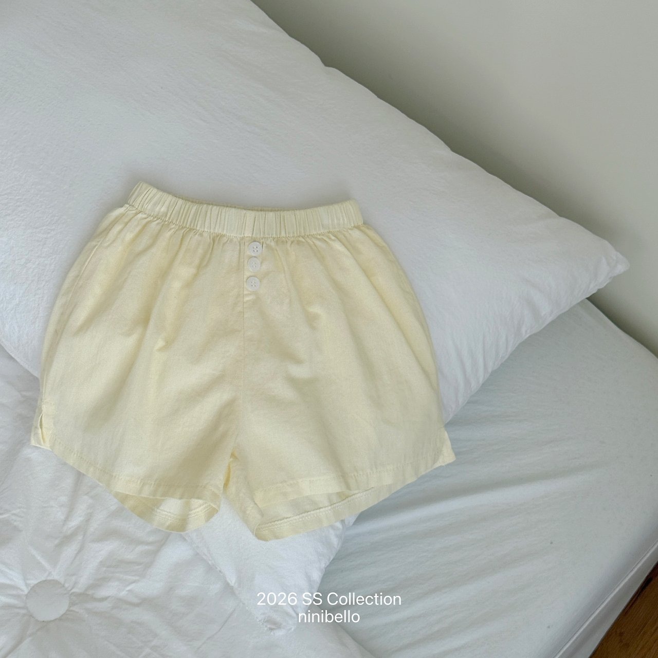 [ninibello] Butterbutton Pants / [니니벨로] 버터버튼팬츠