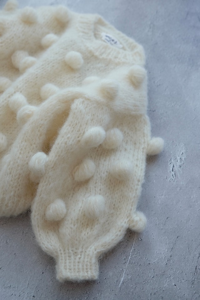 【pixie hat】(size3‐4Y)Bubble Sweater/ecru