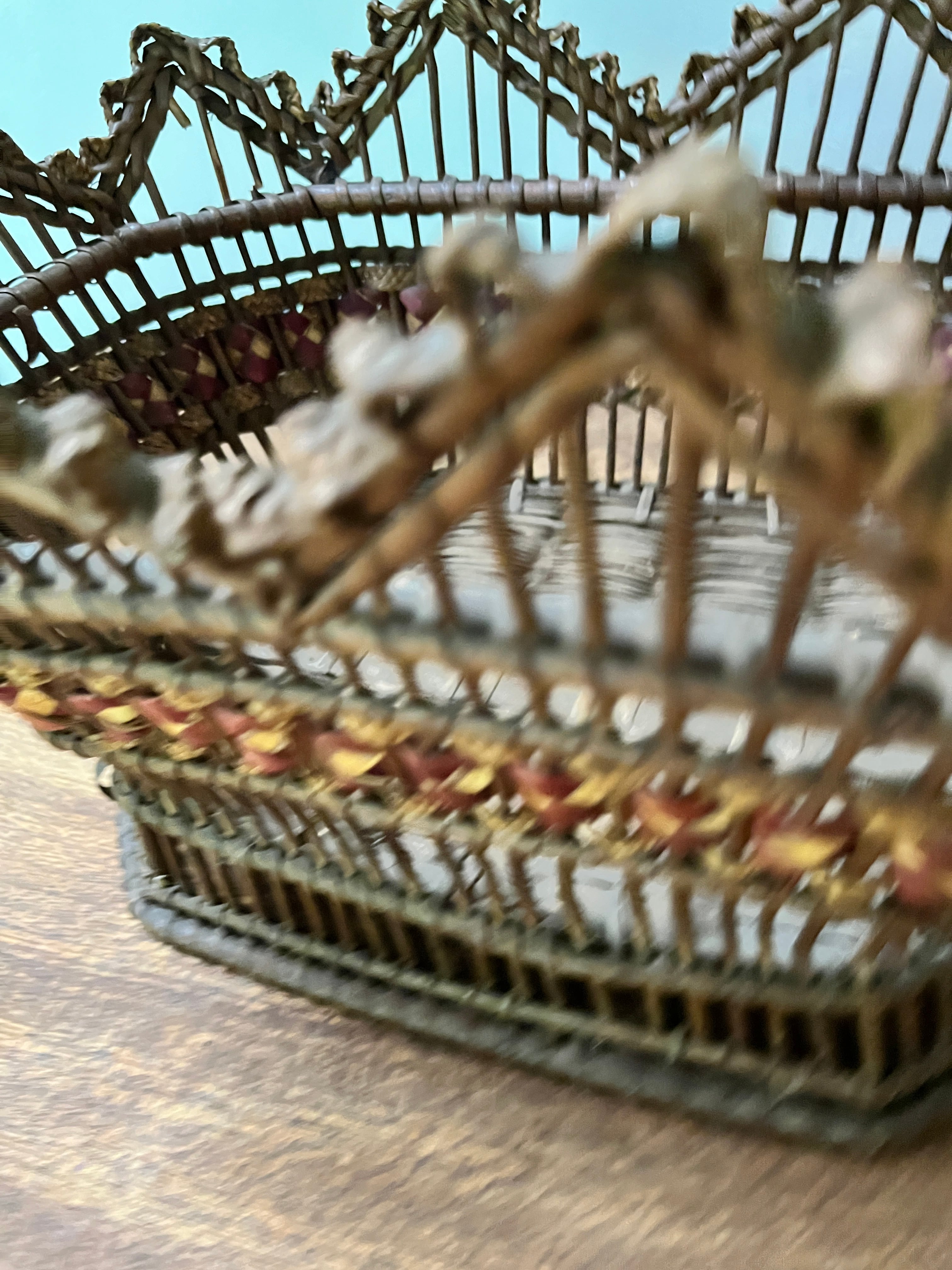 Basket Vintage France＜バスケット・フランスヴィンテージ・クラウン