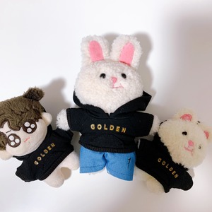 『NYCゴールデンフード』ラパン　RAPANG　GOLDEN　グクトゥギ　ジョングク　グク　洋服　着せ替え　ドール　ぬい服　ちびぬい