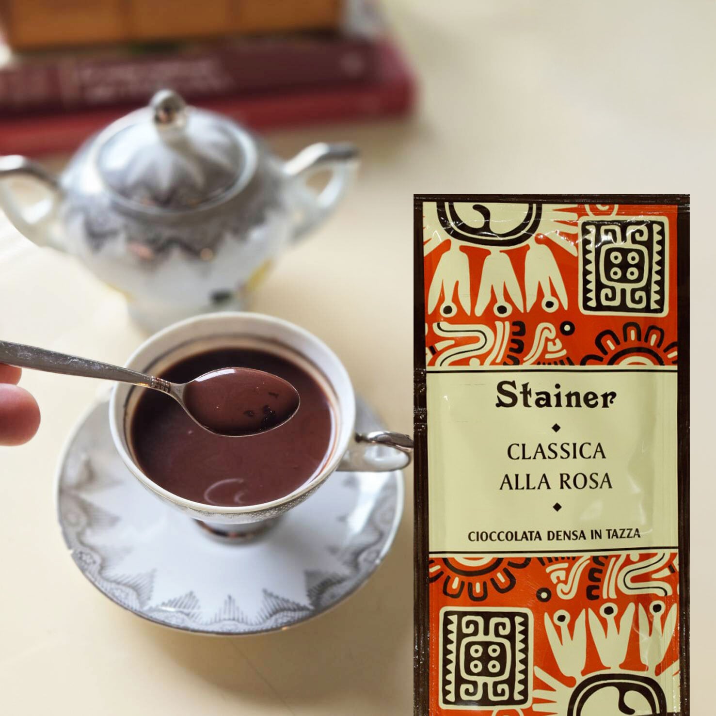 センティフォリアローズ/ ホットチョコレート Stainer (スタイナー