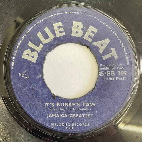 JAMAICA GREATEST - IT‘S BURKE’S LAW / HERE COME‘S THE BRIDE