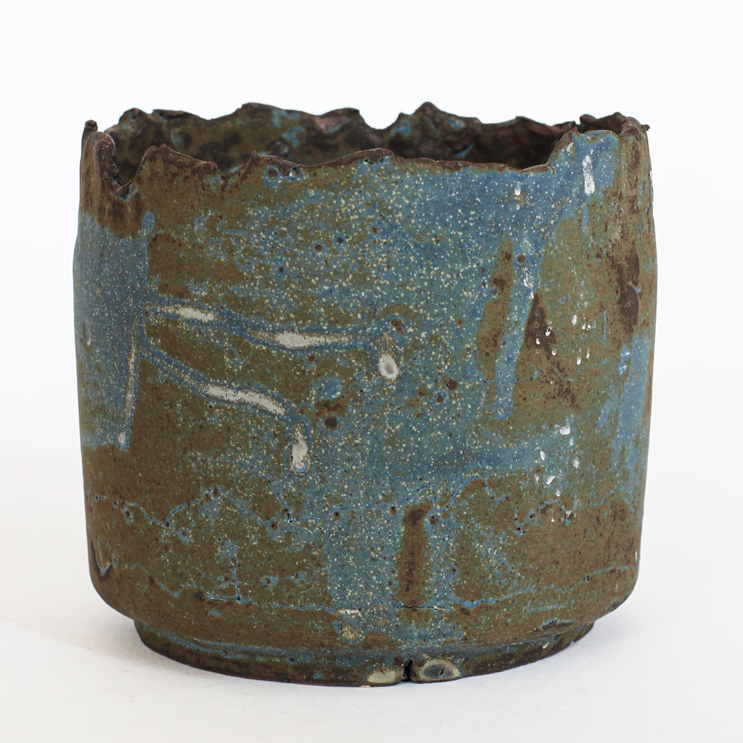 Cylinder Plants Pot “青錆” ※Laege (茨木伸恵) D