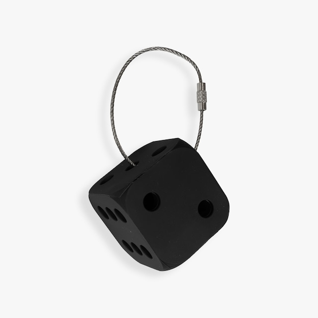 FAKE AS FLOWERS / FAF 26AW DICE KEY RING (BLACK)
