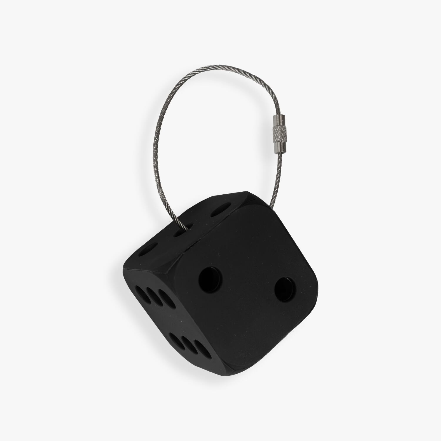 FAKE AS FLOWERS / FAF 26AW DICE KEY RING (BLACK)