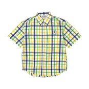 CAPTAIN SANTA キャプテンサンタ チェック柄 BD 半袖シャツ M