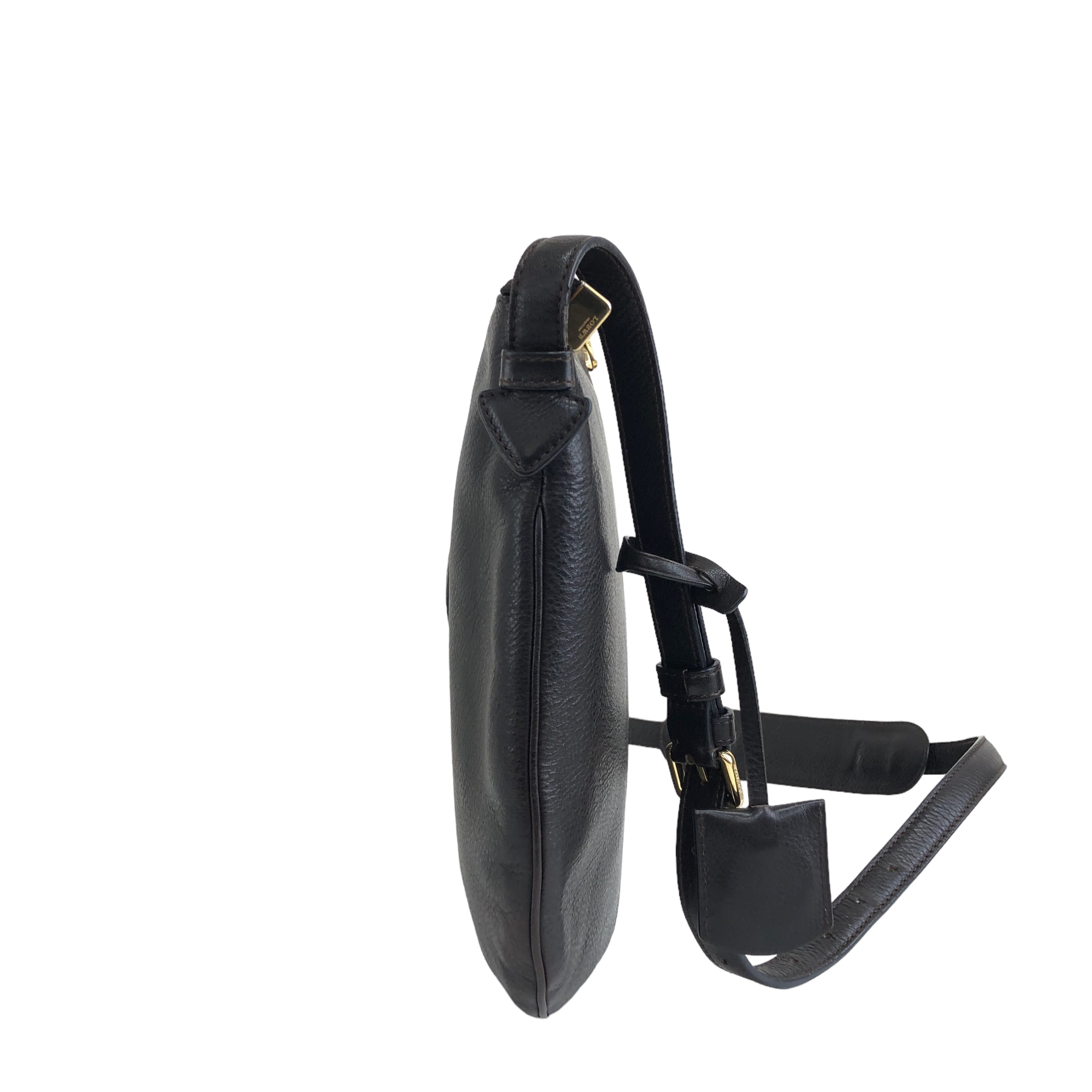 LOEWE ロエベ ヘリテージ レザー ショルダーバッグ ブラウン LOEWE ロエベ ヘリテージ レザー ショルダーバッグ ブラウン