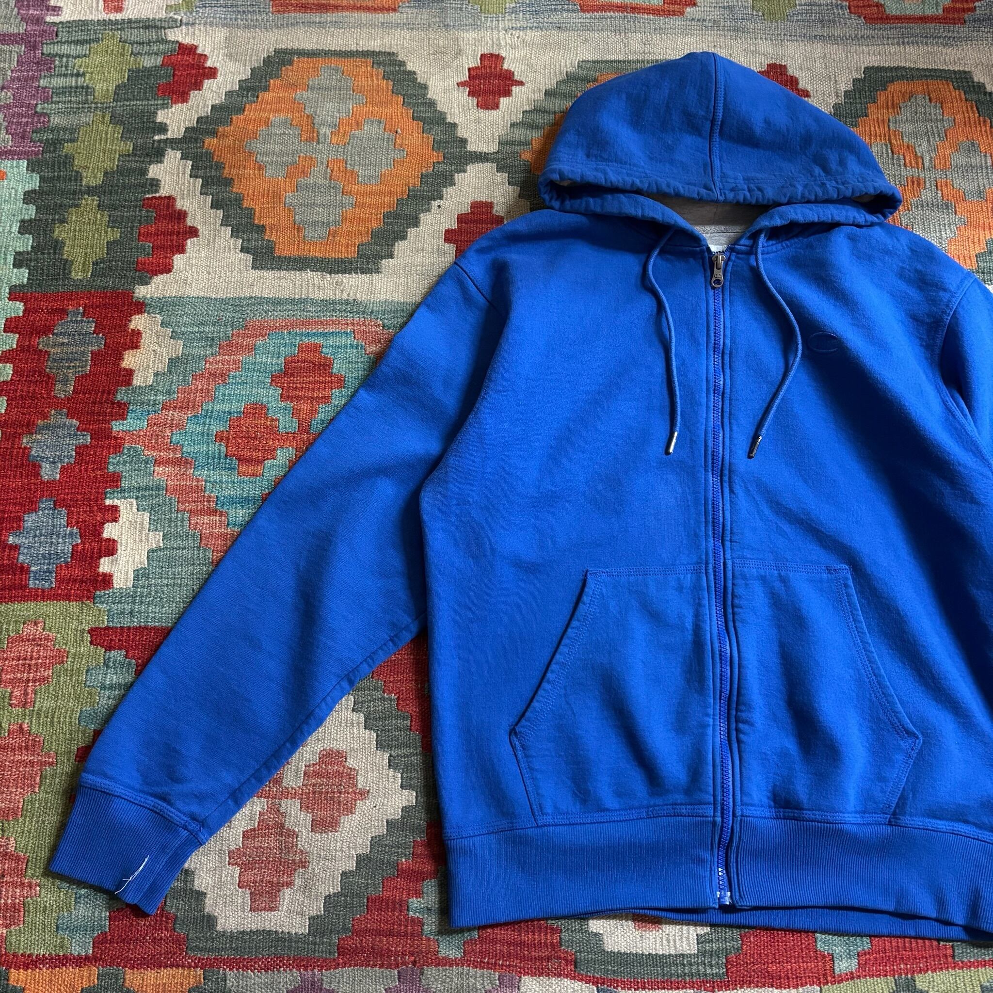 00s OLD UNIQLO 短丈ダブルジップチェック柄パーカー | 古着屋PENNY