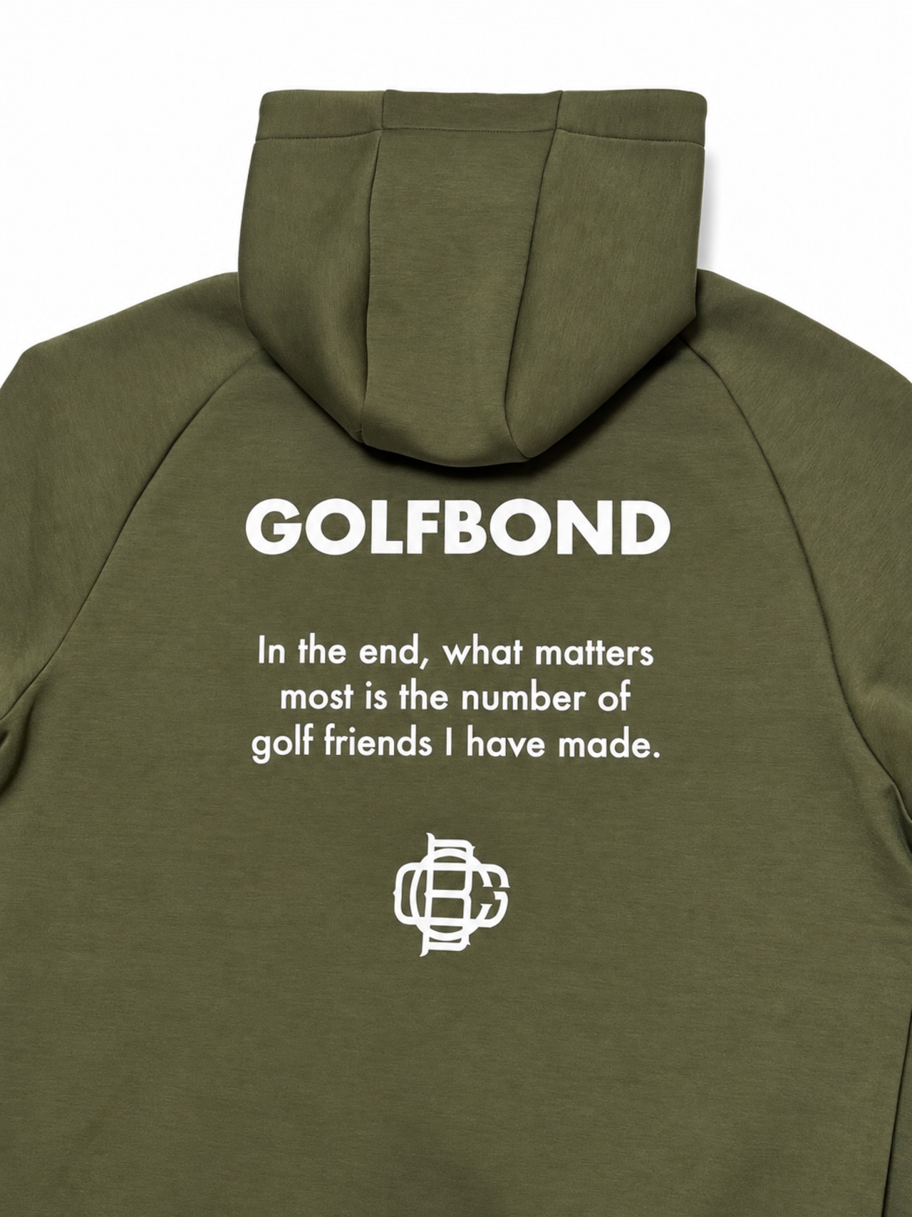 IN THE END  TECK ZIP HOODIE GREEN【PRE ORDER】