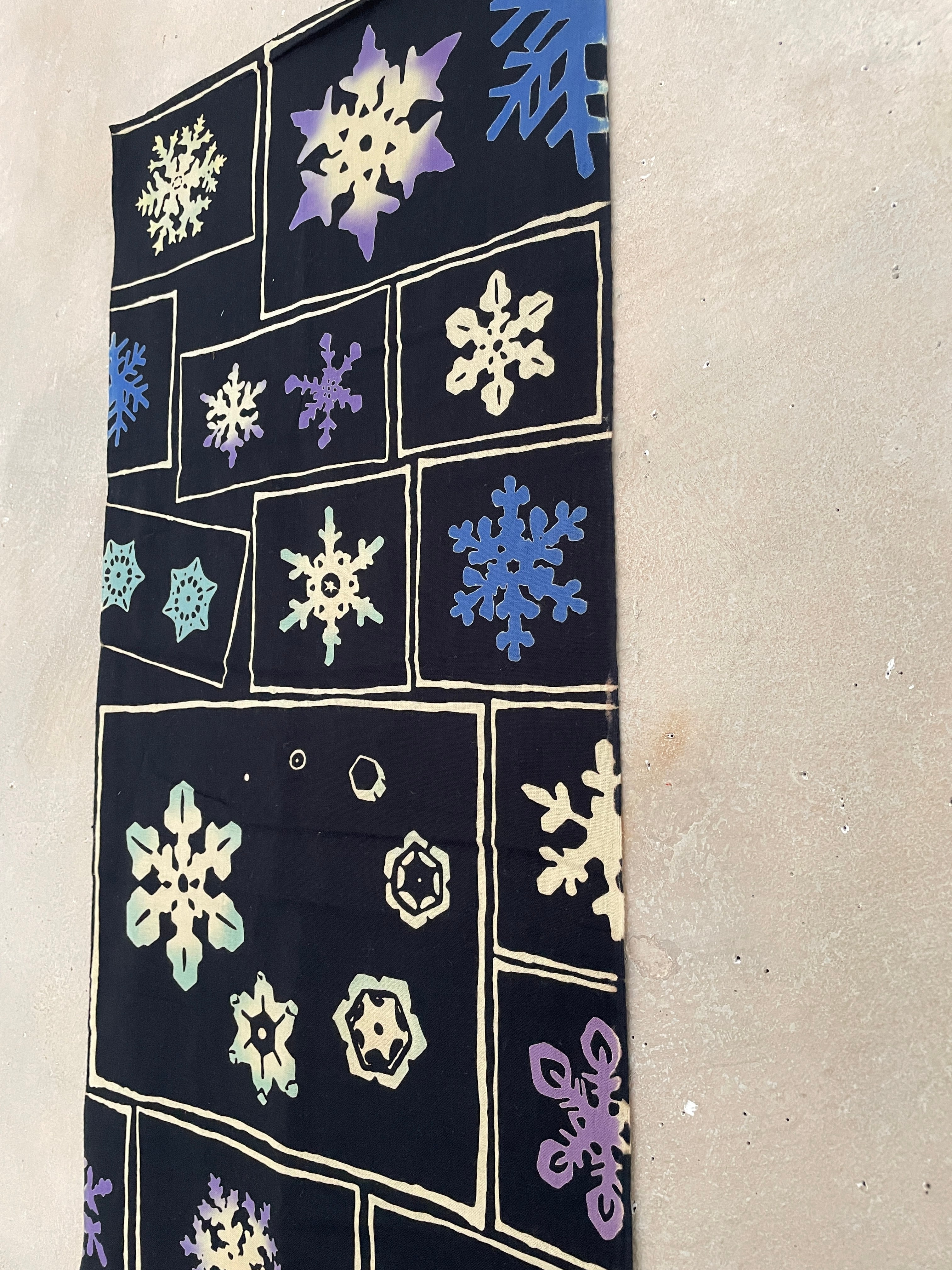 手ぬぐい 雪の結晶 | playonwords shop