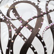 社交ダンス 小物 多美咲 シニヨン ヘアオーナメント ヘアアクセサリー コーム つけ髪 つけ毛 デモ 競技 パーティ 発表会 ダンス フォーマル お洒落 ブラウン系 ブラック系 デザイン アクセサリー ビジュー パーティー ステージ装飾 スタイリング ダンス小物 大人可愛い 高級感 シニョンヘア フォーマルヘア 競技用ヘア 発表会用 ダンスイベント おしゃれ髪飾り コスチューム ヘアスタイル