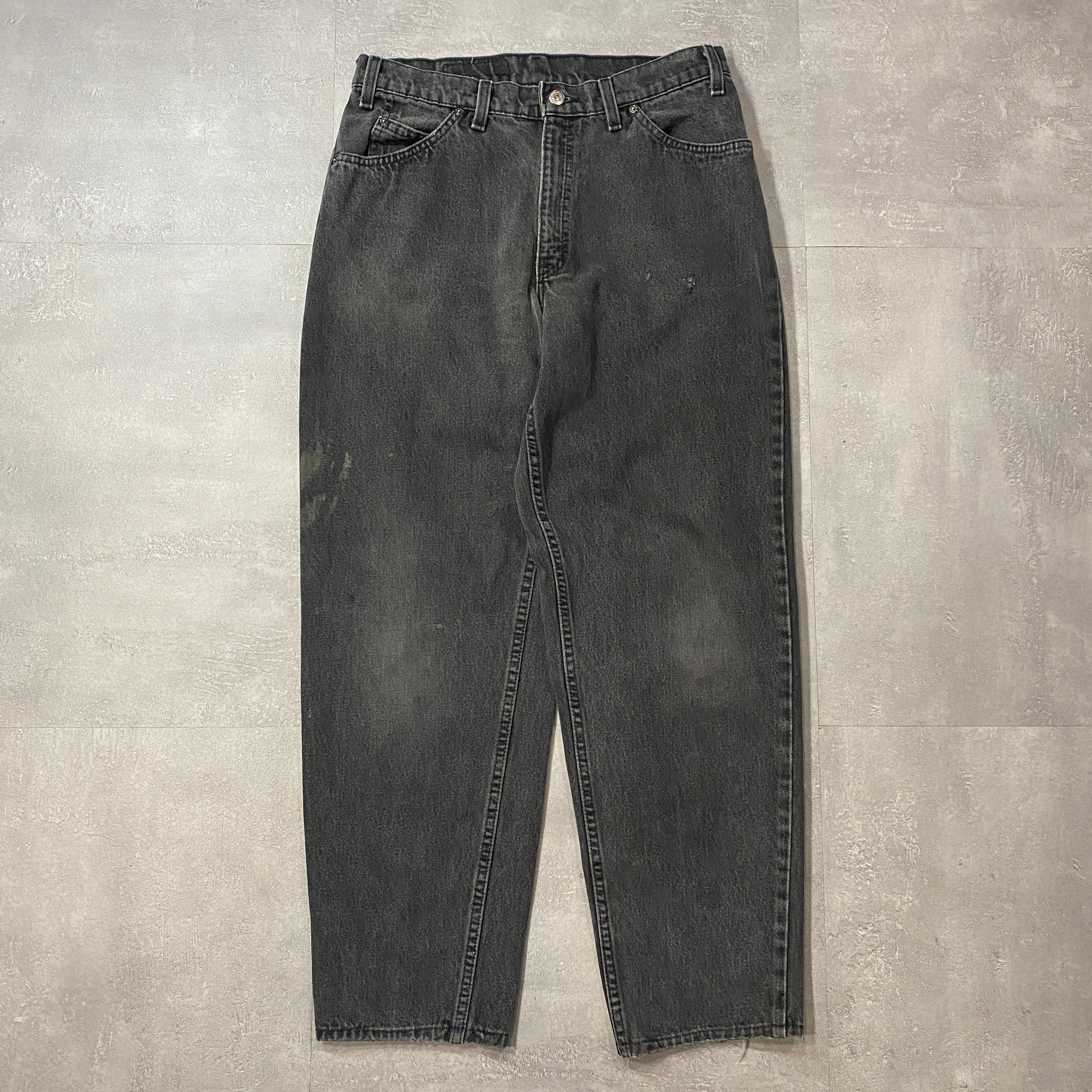 《実寸W31 L29》 Levi's 560 リーバイス ブラックデニム デニムパンツUSA製 90年代 vintage No.4147