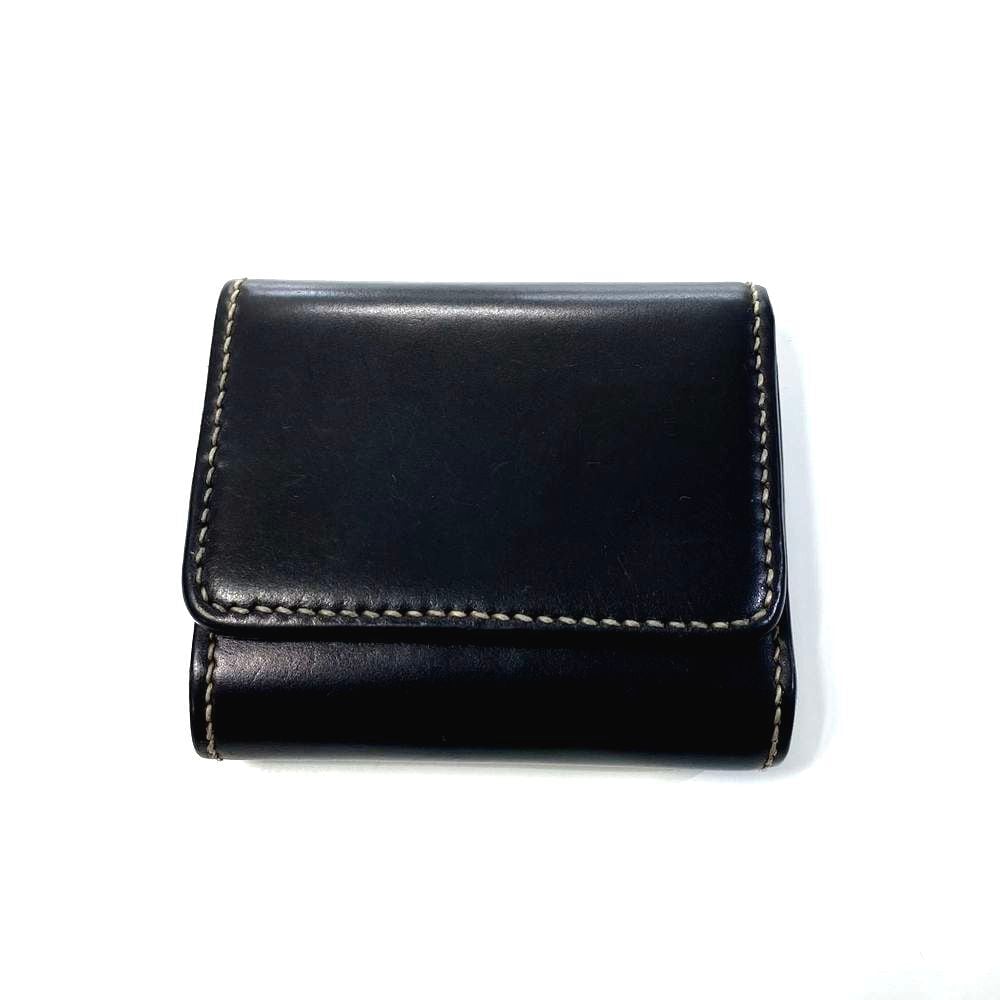 THE FLAT HEAD フラットヘッド コードバン×多脂革 レザー 三つ折り 3