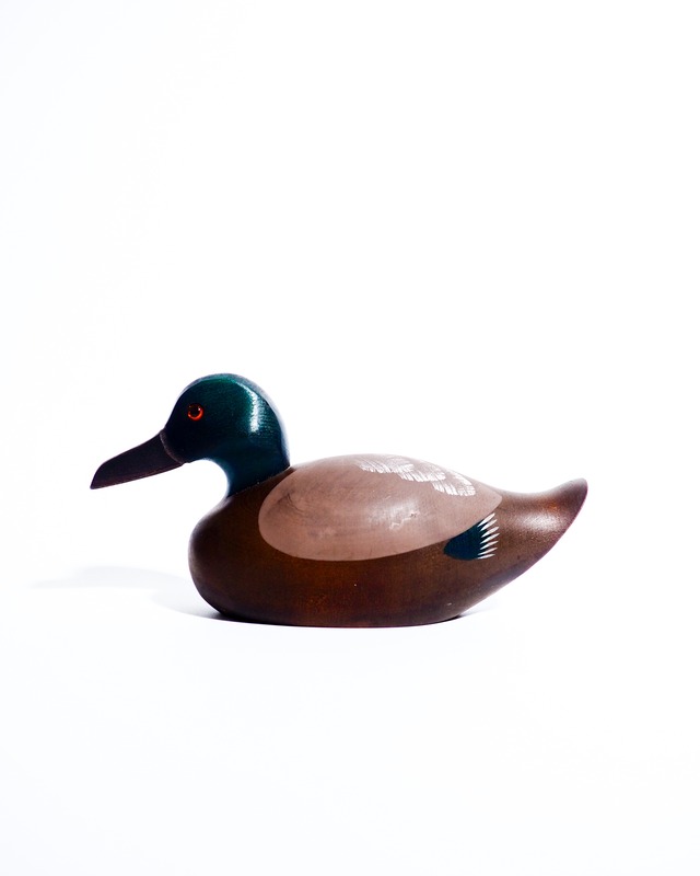 #1 Decoy wood carving object