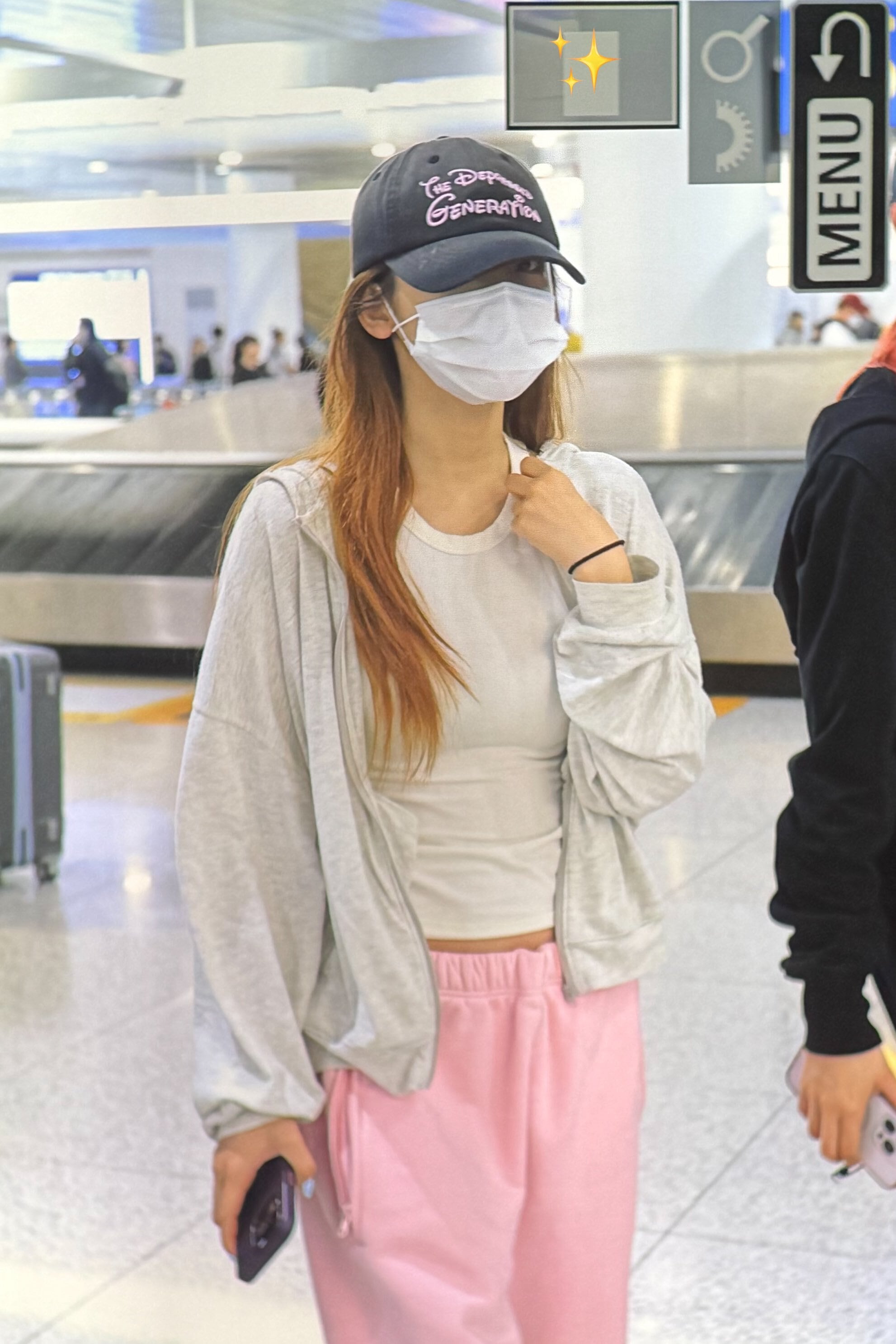 ☆aespa ニンニン 着用！！【ARIES】Generation Cap [Black