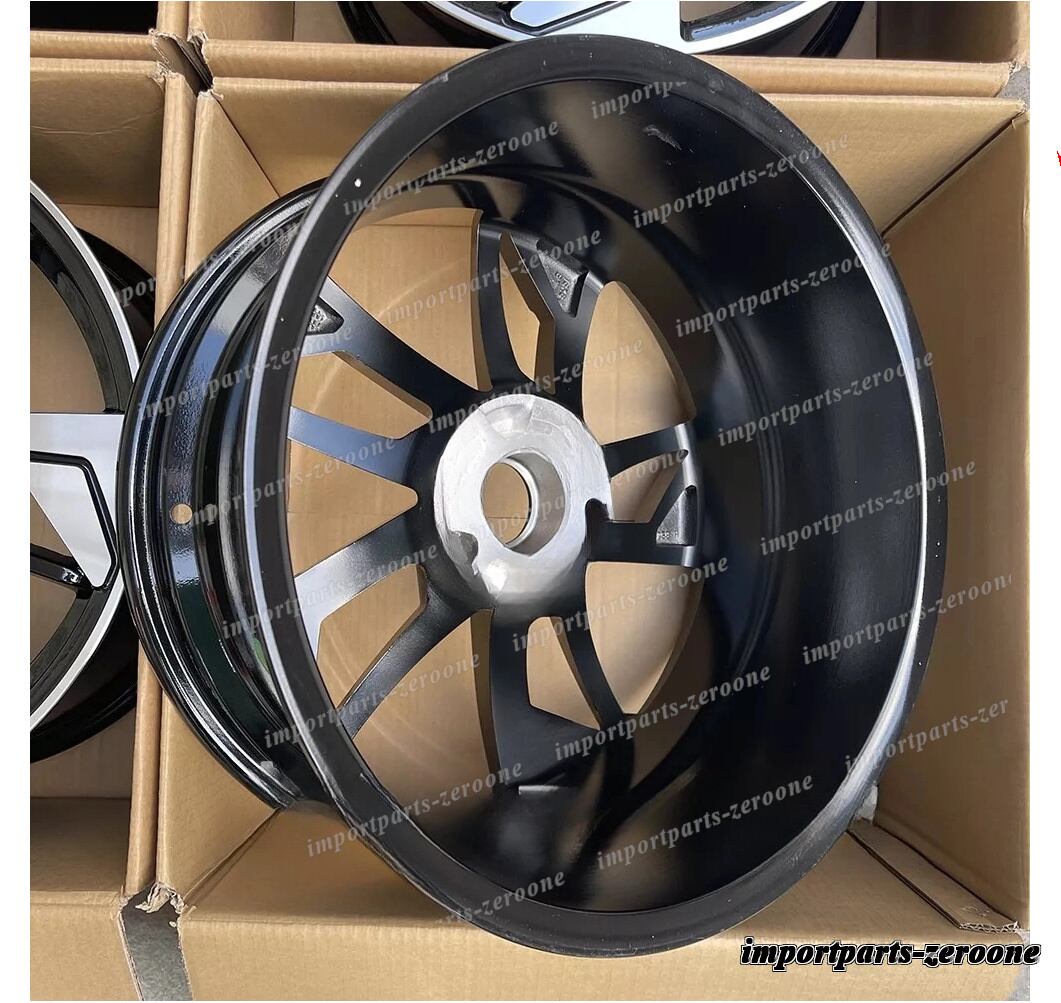 18インチ RS スタイル ブラック ホイール アウディ A3 A4 A5 A6 A8 S4