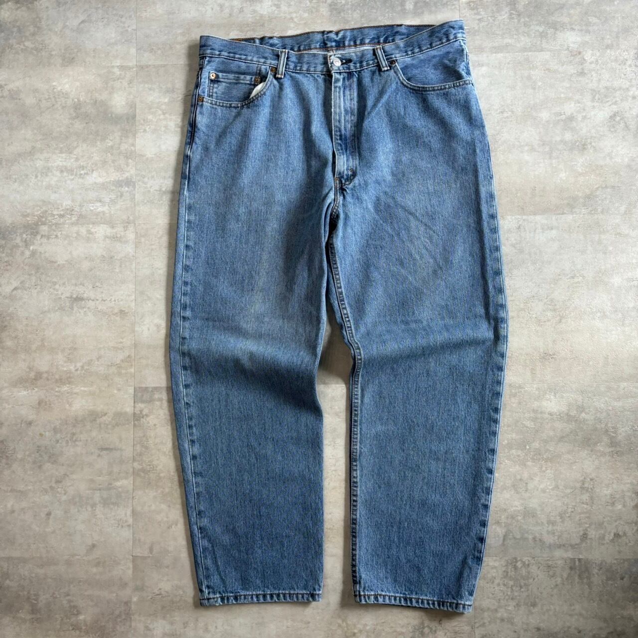 《実寸w38l30》levis550 バギーデニム No.1513