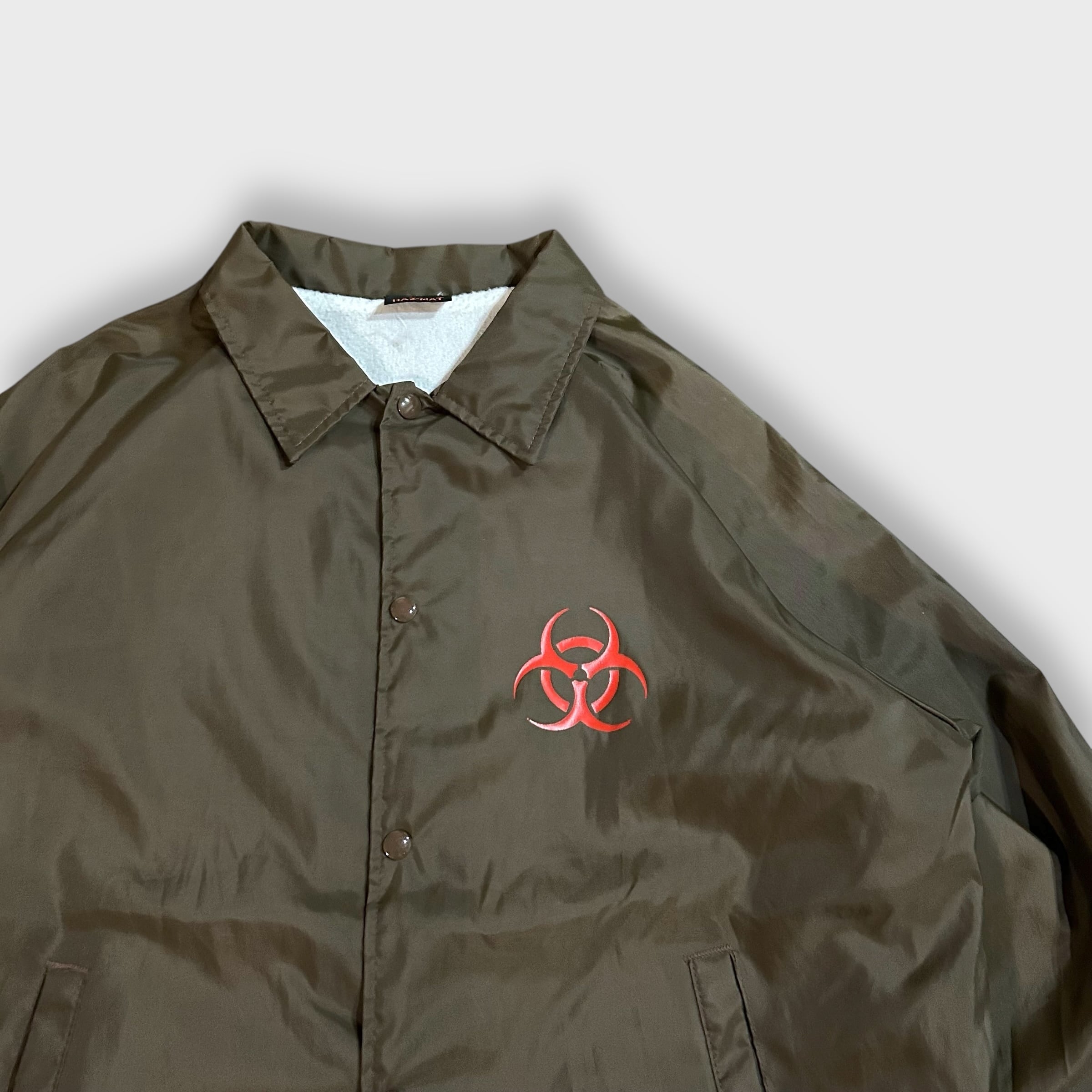 1990's haz-mat nylon coach jacket | CozyCrib