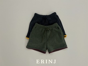 ERIN J［取寄］clam mellow half pants 26winter