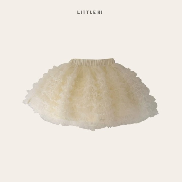 【取寄】LITTEL HIシャーフリルカンカンスカート｜秋服｜韓国子供服｜26/AT