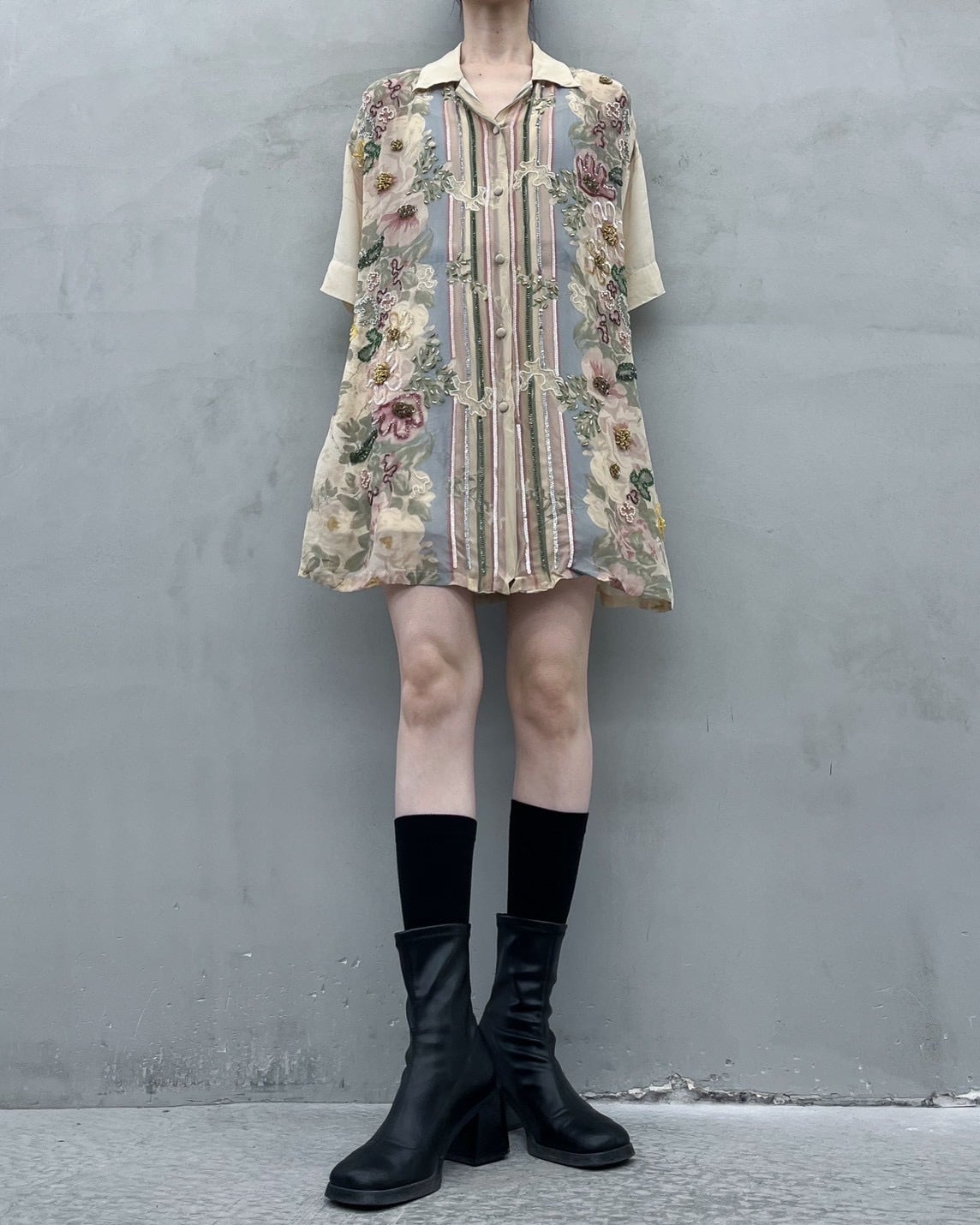 CYAN vintage&used 下北沢 キャットアイ サングラス ブラウン CYAN VINTAGE&USED