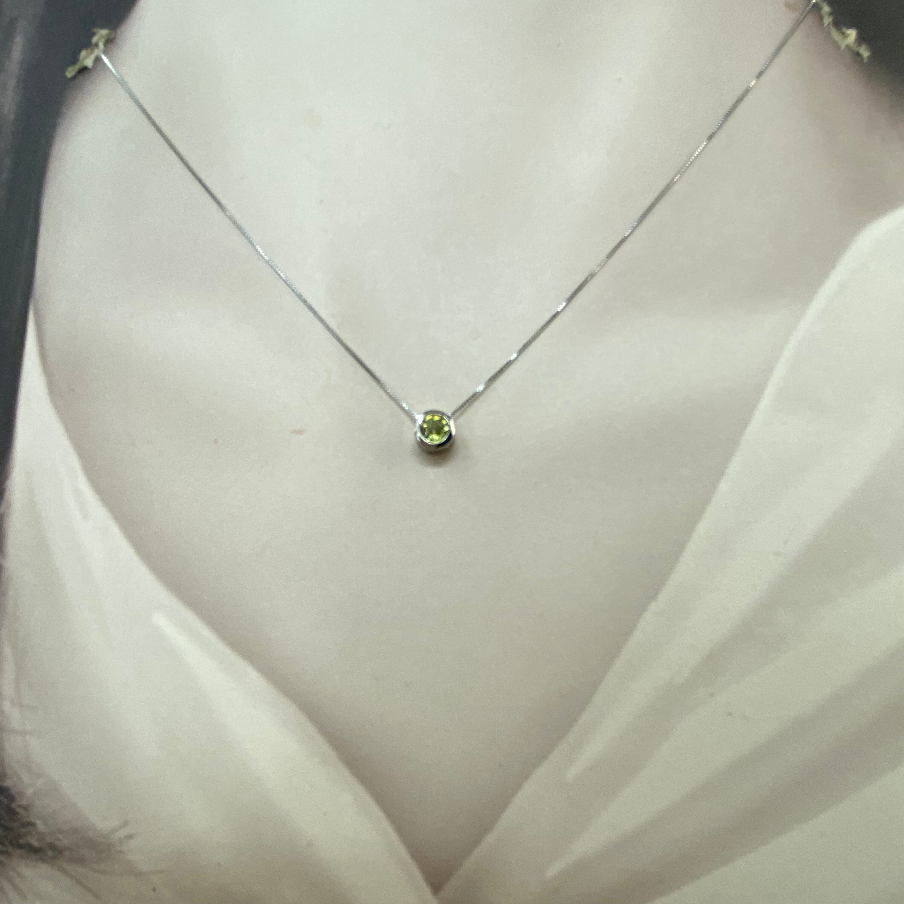 PT900 PT850 プラチナ 天然スフェーン 0.27ct ペンダントネックレス