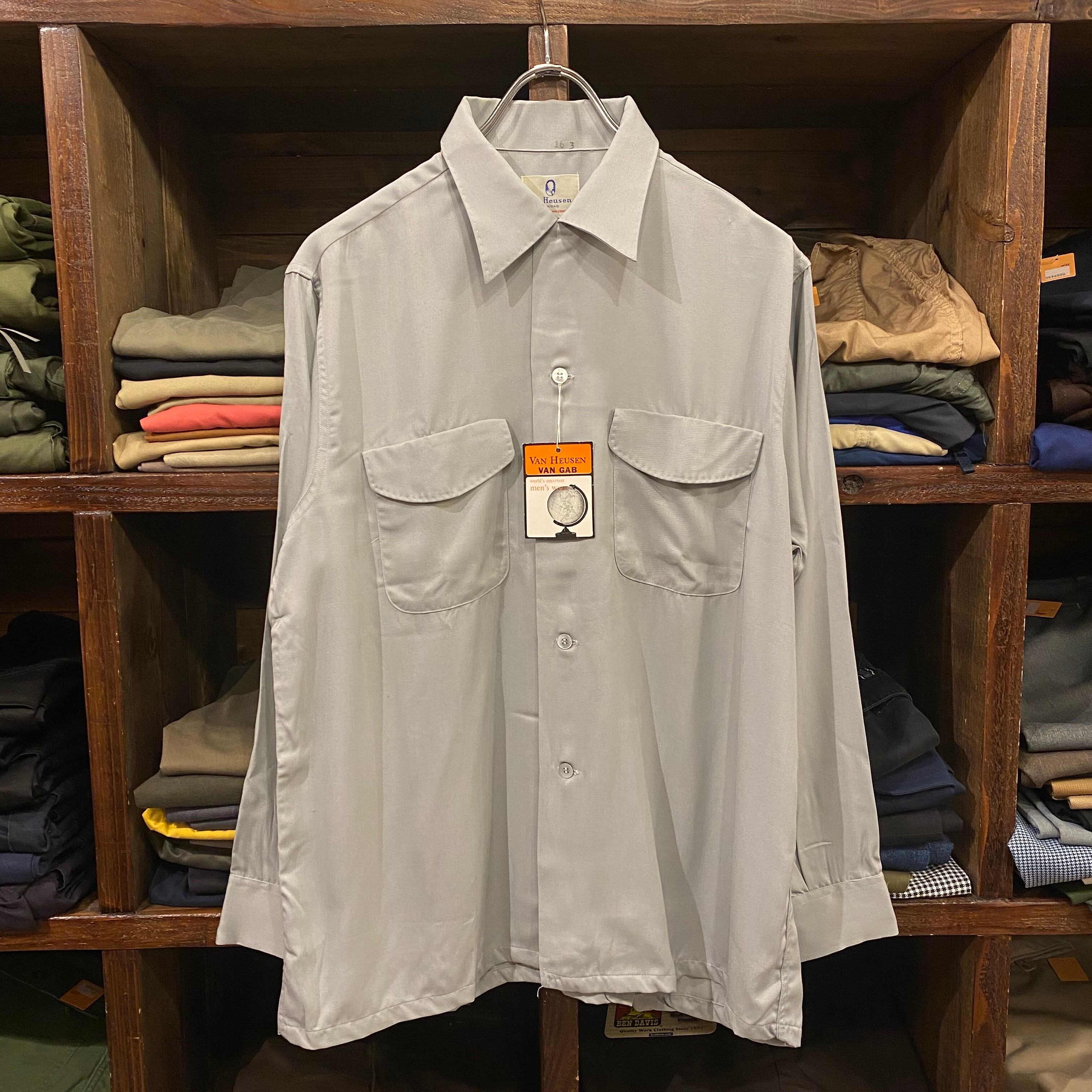 50s Van Heusen オープンカラーシャツ レーヨン Dead Stock ...