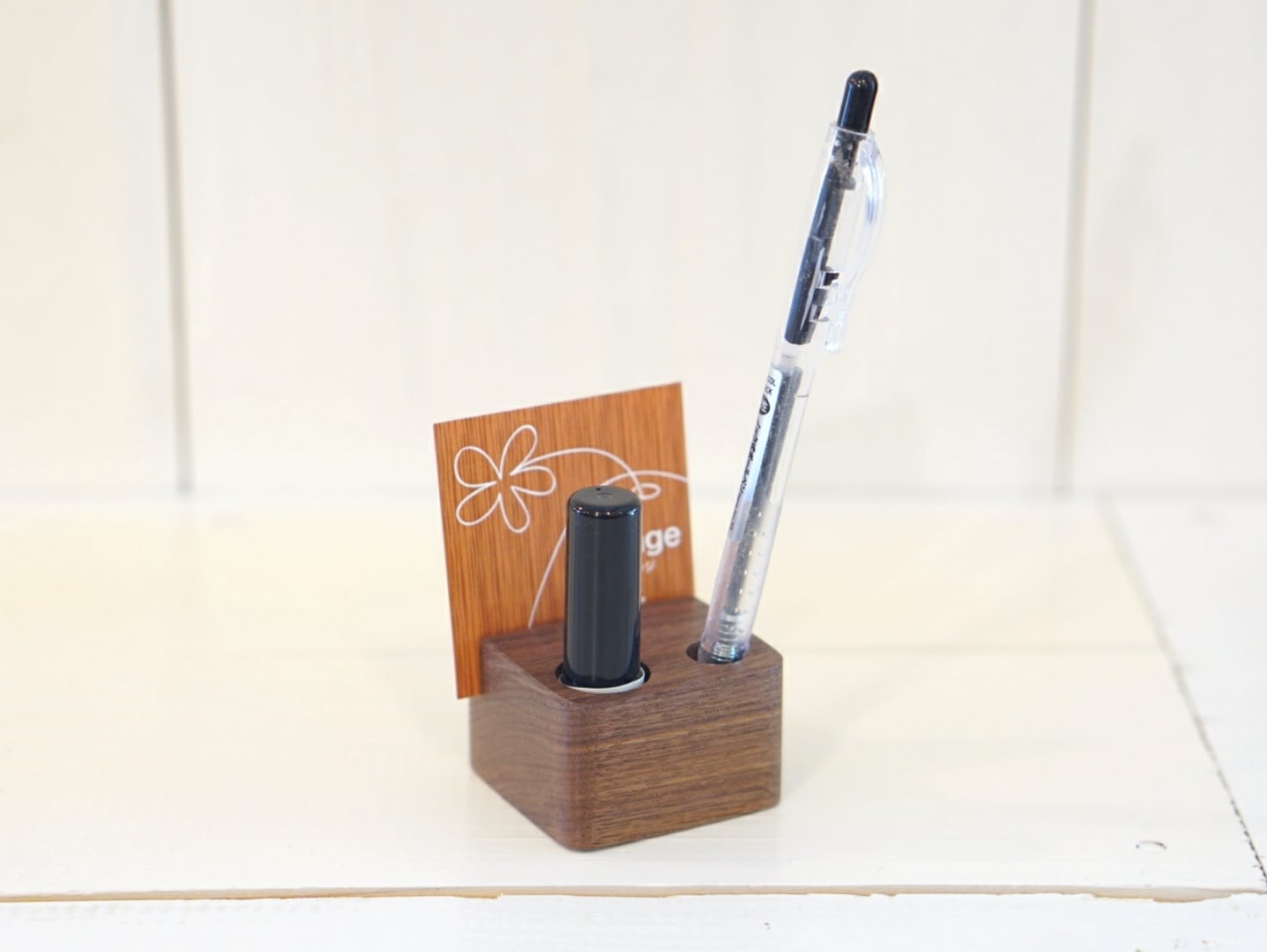 印鑑・ペン立て(四角) | flange