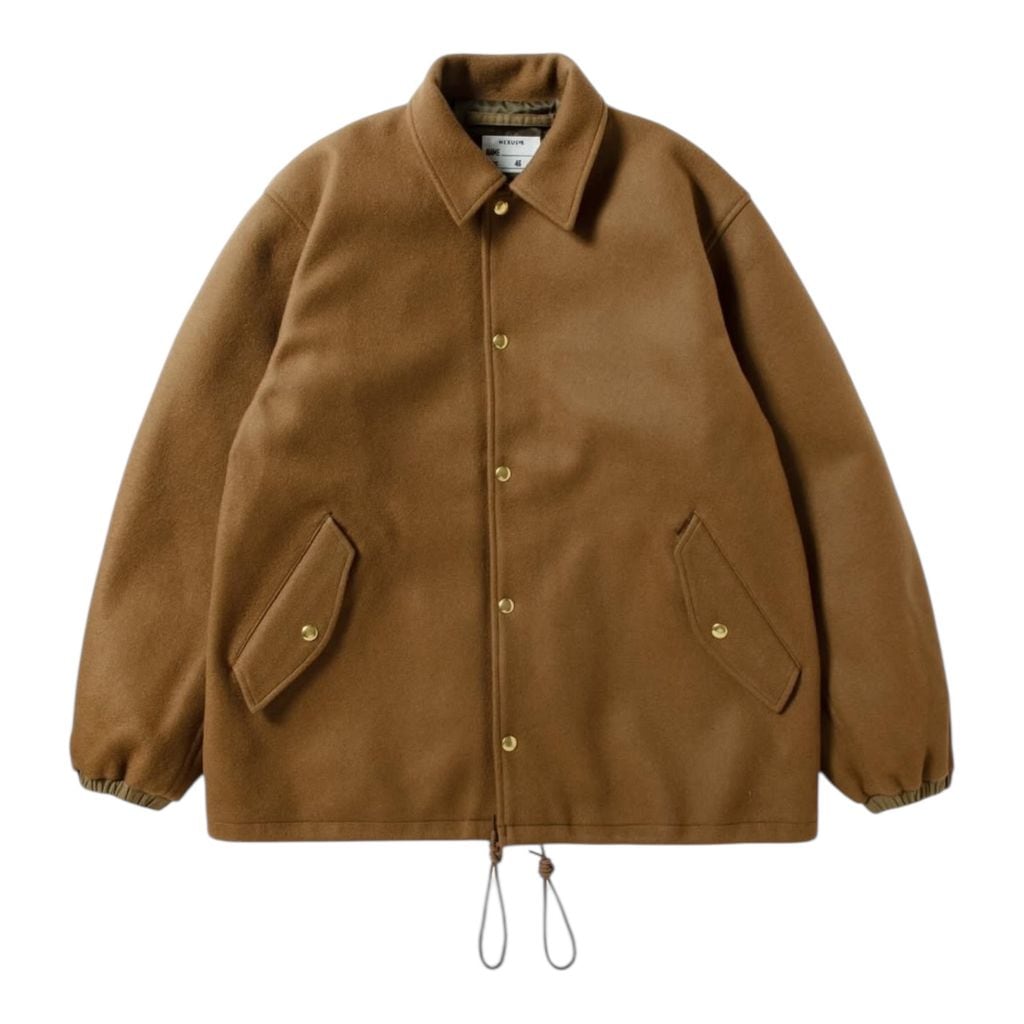 NEXUSVII. MA-1 COACH JKT MELTON | MAROON WEBSTORE