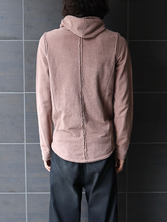 【ripvanwinkle】towel zip up hoodie