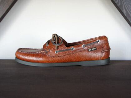G.H BASS ジーエイチバス JETTYII 20320 Textured レザー TAN デッキ