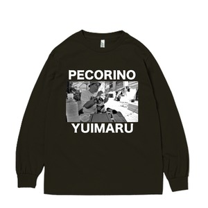 【American Apparel 6.0oz ヘビーウェイトコットン長袖Tシャツ】ぺこり＆ゆいまる3