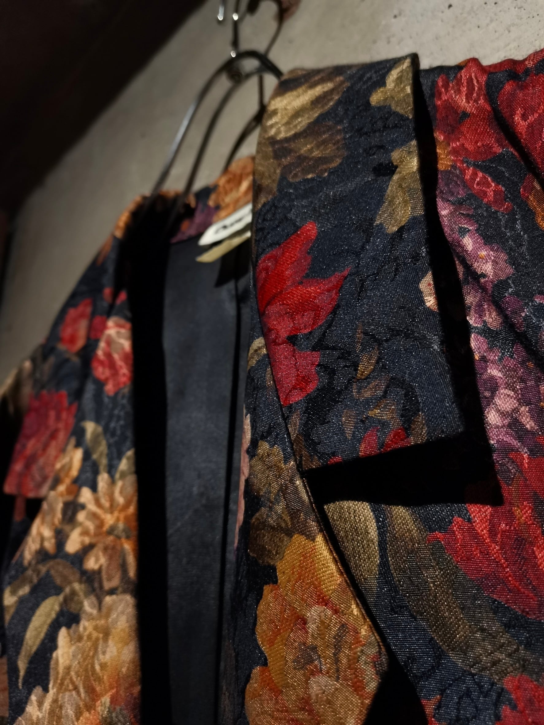 Caka】Beautiful Flower Pattern Vintage Tailored Jacket | Caka(カカ 