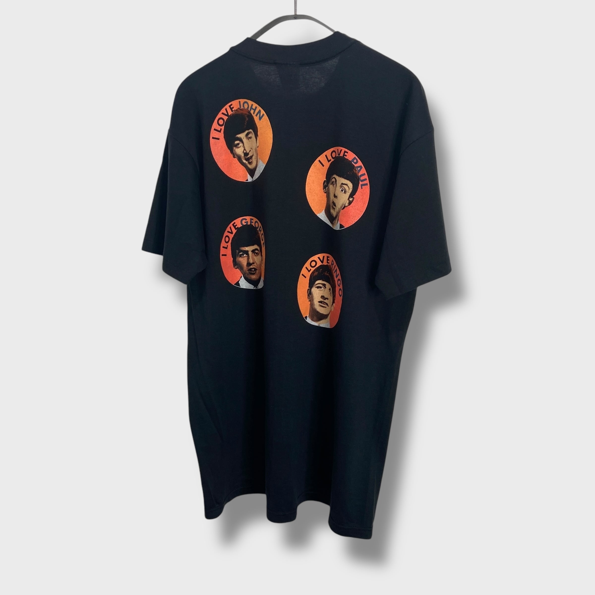 Beatles ビートルズ　バンドTシャツ　90s USA製 The beatles ビートルズ バンドTシャツ 90s USA製 黒 L | 古着屋 Uan