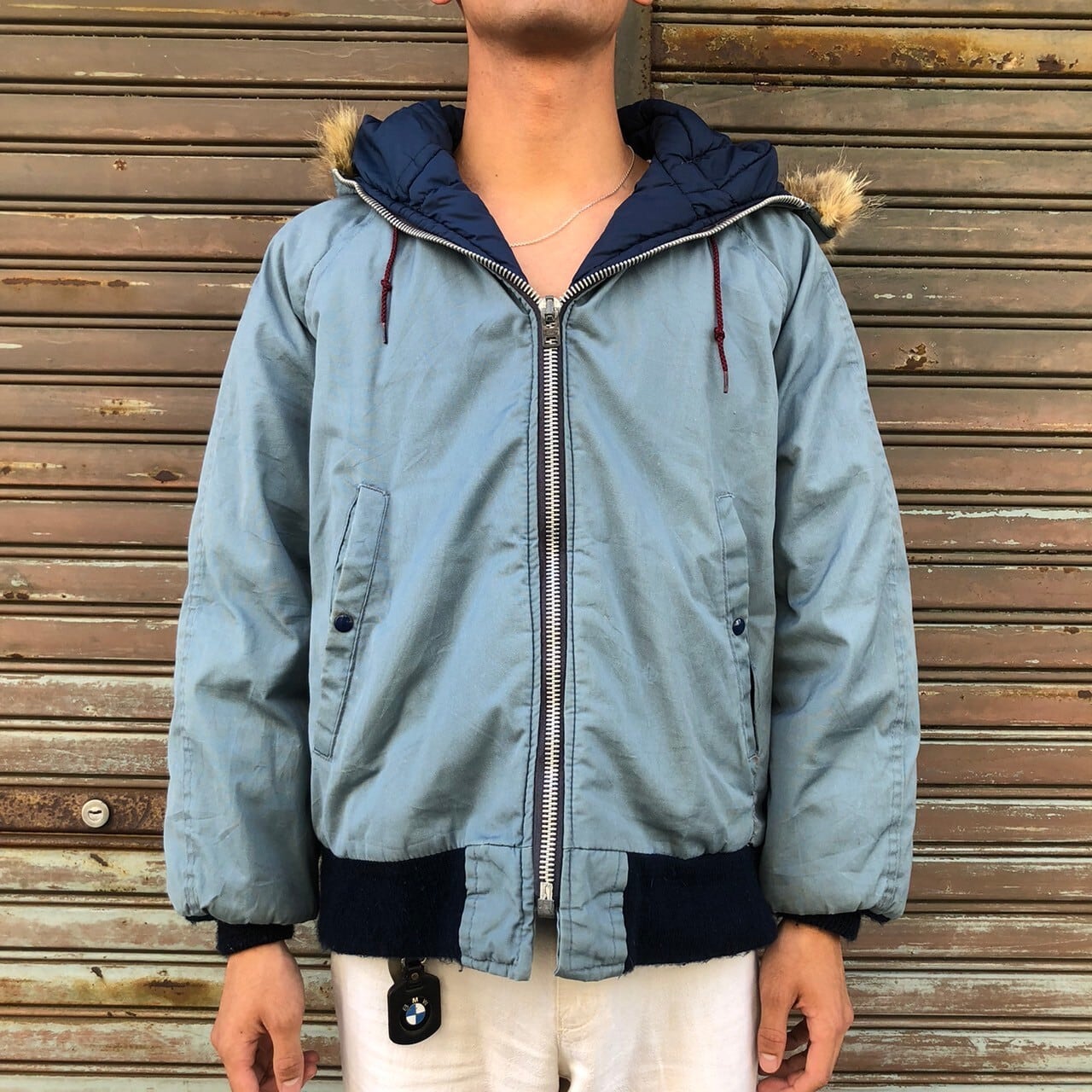 00s ALPHA アルファ 組立てる n2b N-2B ブラック XL y2k 短丈