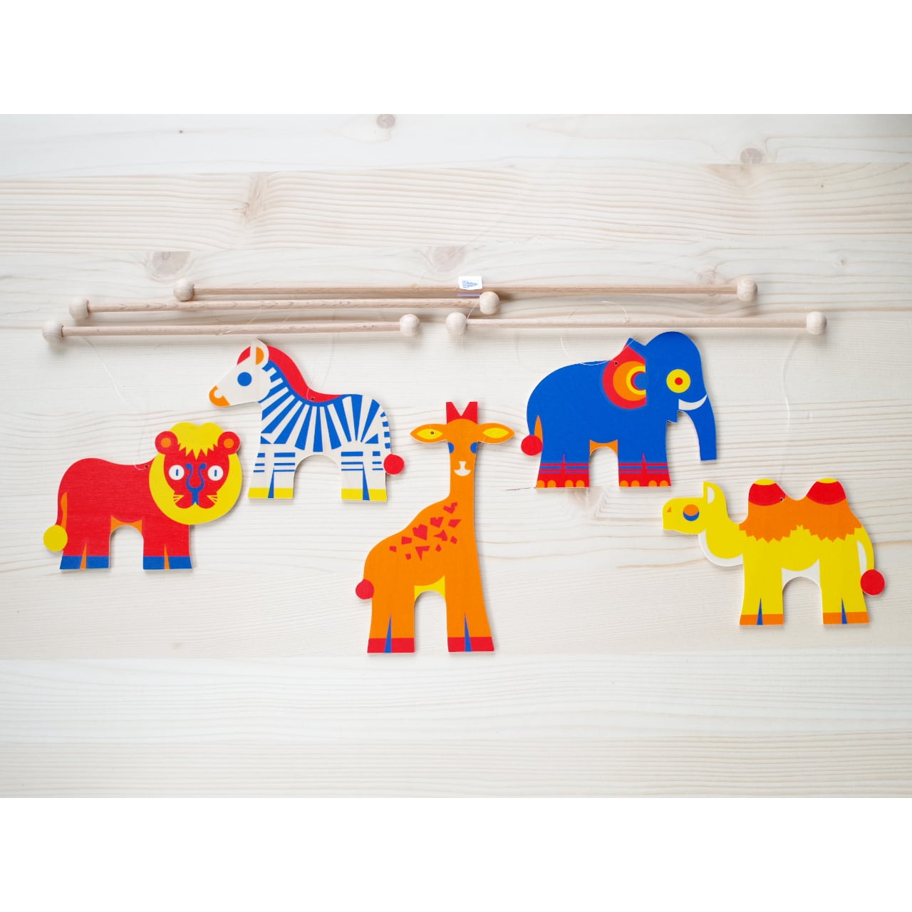 ヘラー モビール ZOO | 木のおもちゃ専門店 おもちゃ箱 イカロス 公式