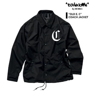 CODENAME by demily「"OLD ENGLISH C" T/C Coach Jacket Black」